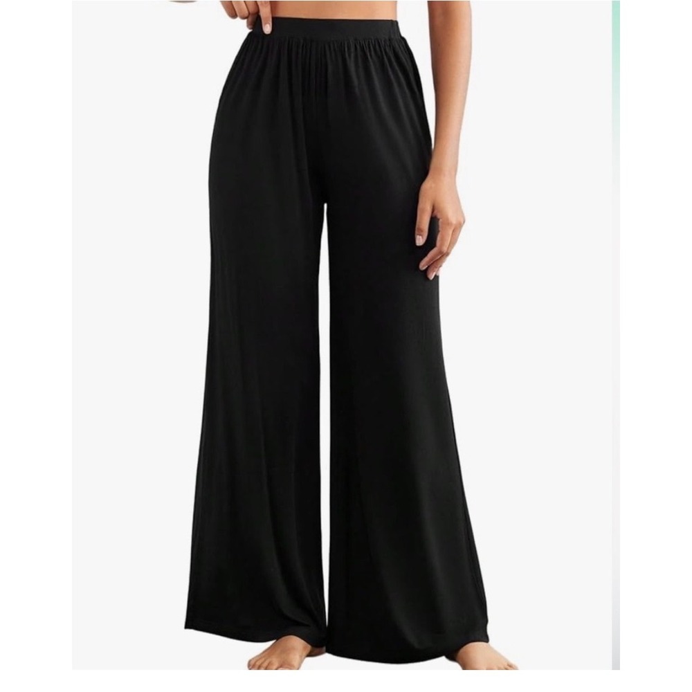 Beach Break Resort Wear Wide Leg Pull-On Pants XL NWT Stretch